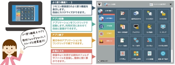 クイックパネル